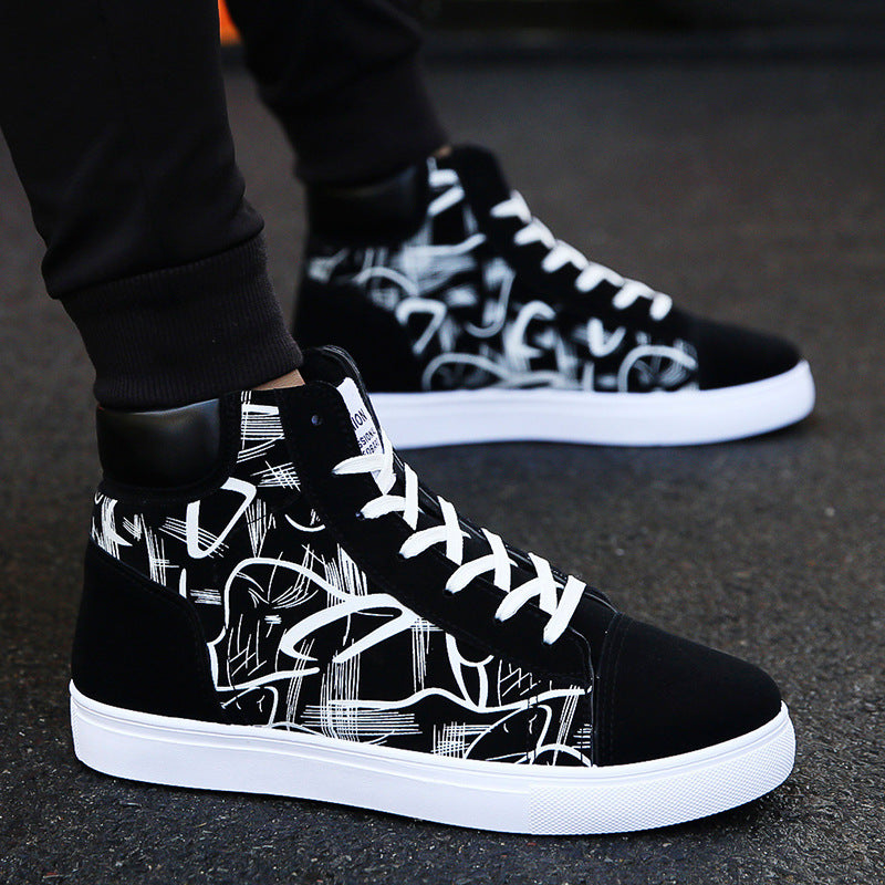 high top men's shoes