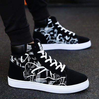high top men's shoes
