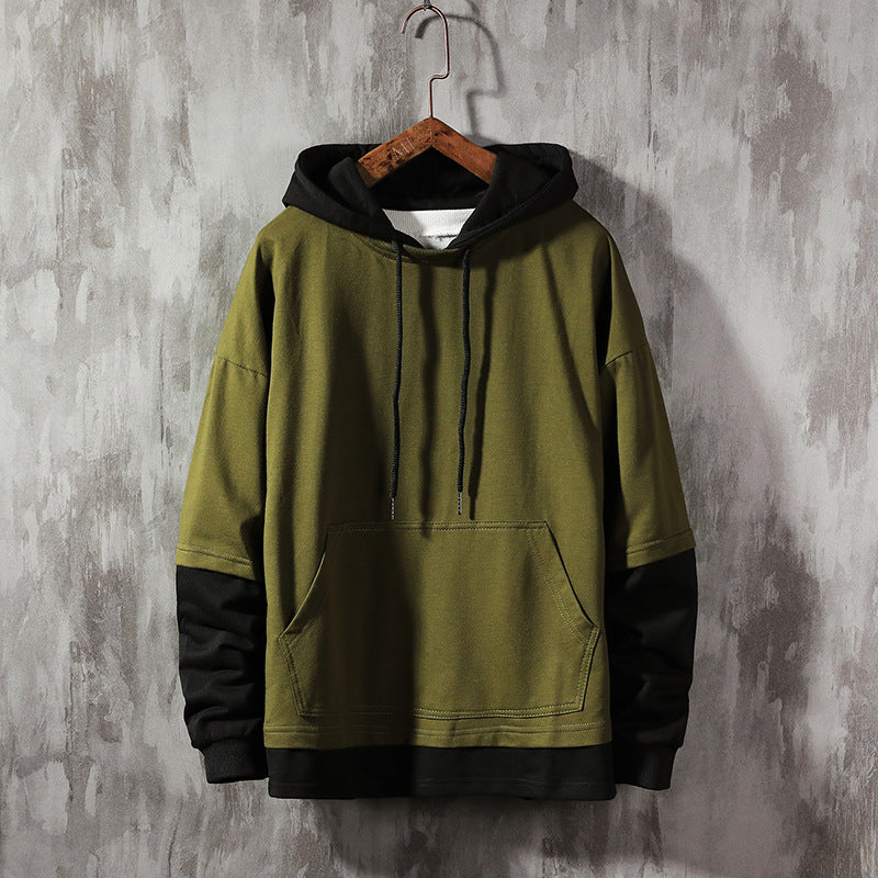 Two false hoodies with  loose hoodie