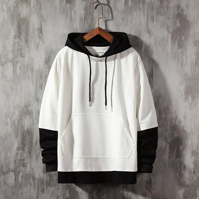 Two false hoodies with  loose hoodie